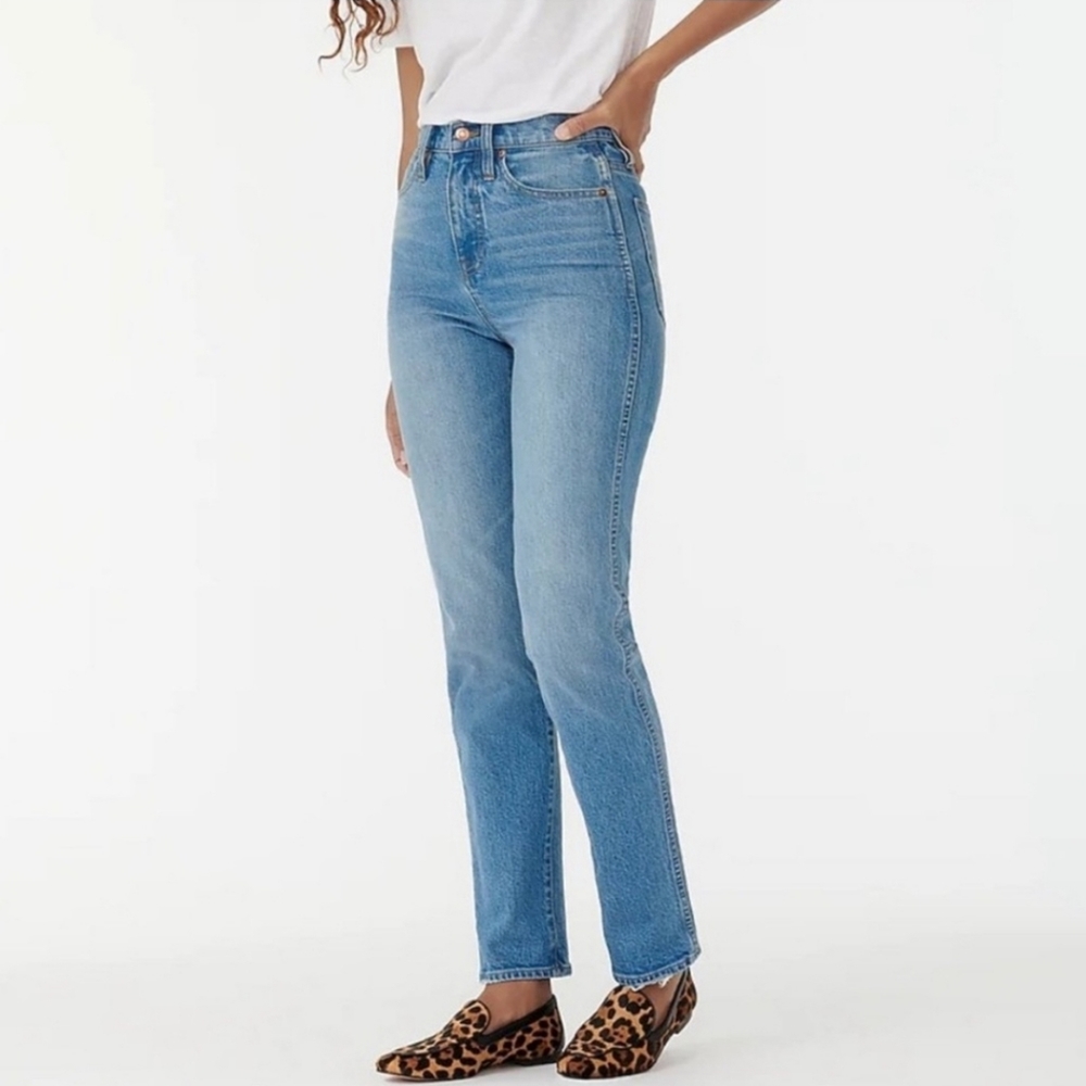 J.Crew High Rise Stovepipe Jean